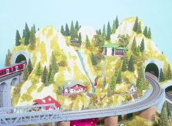 Noch 80100 H0 Groanlage Silvretta 220x140cm, ca.52cm hoch