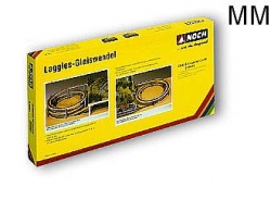 Noch 53007 Gleiswendel Grundpackung 2-gleisig, H0 R 481