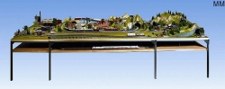 Noch 62101 H0 Alu-System 100*115 cm Schattenbahnhof Unterbau
