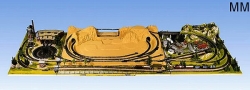 Noch 81980 H0 N Anbauteil Vorfeld 200x20 cm, krzbar